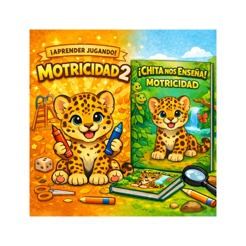 2 Libros de Motricidad Fina – +150 hojas de Actividades Imprimibles (MENOS PANTALLAS + CREATIVIDAD)